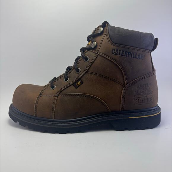 CATERPILLAR “Whiston 6” Steel Toe Boots Big Kids Size 9Y main image 4